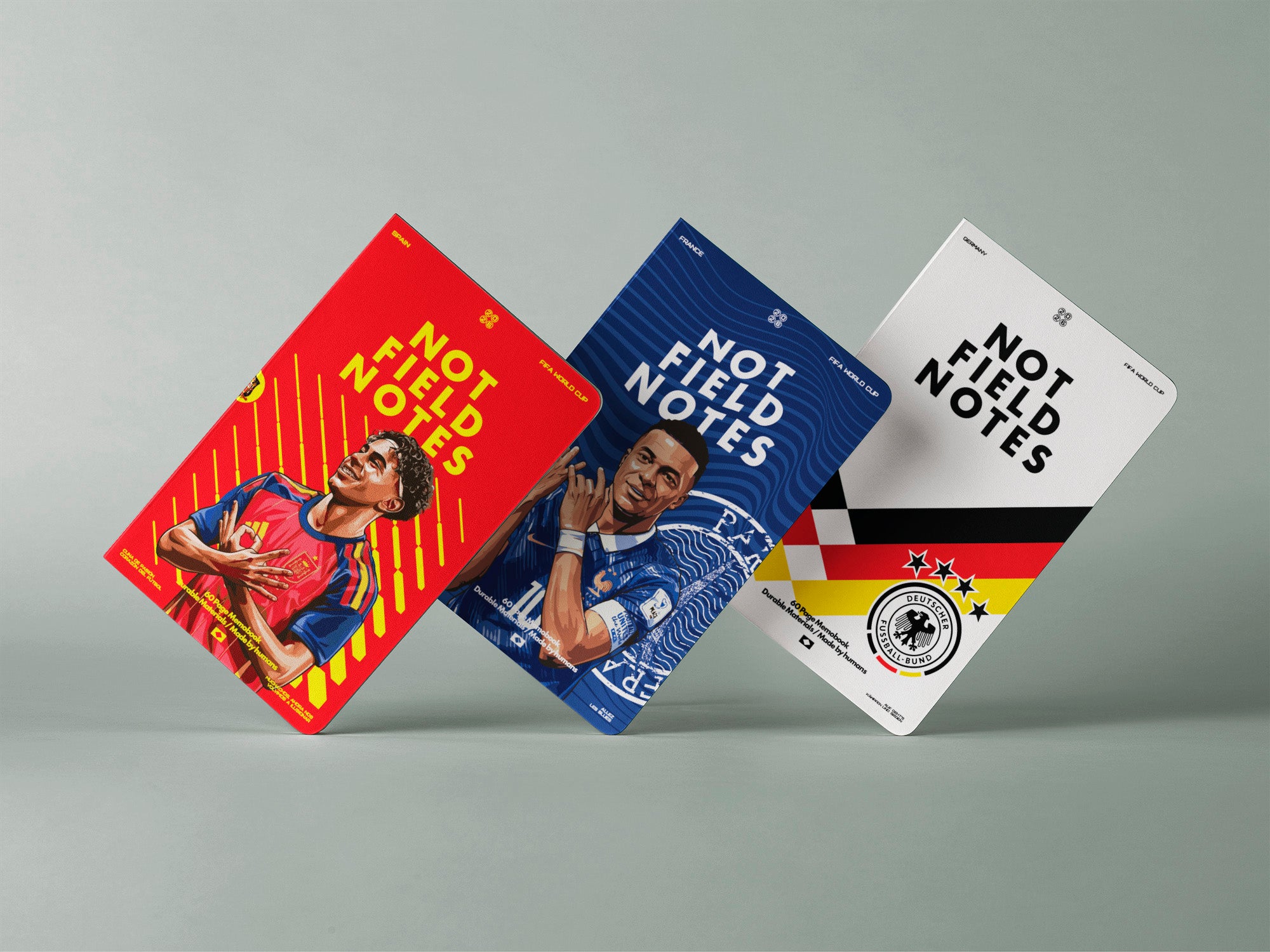 Football Rising Stars: 3 pocket notebooks Pack