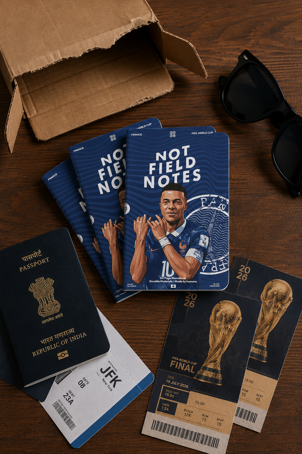 Football Rising Stars: 3 pocket notebooks Pack