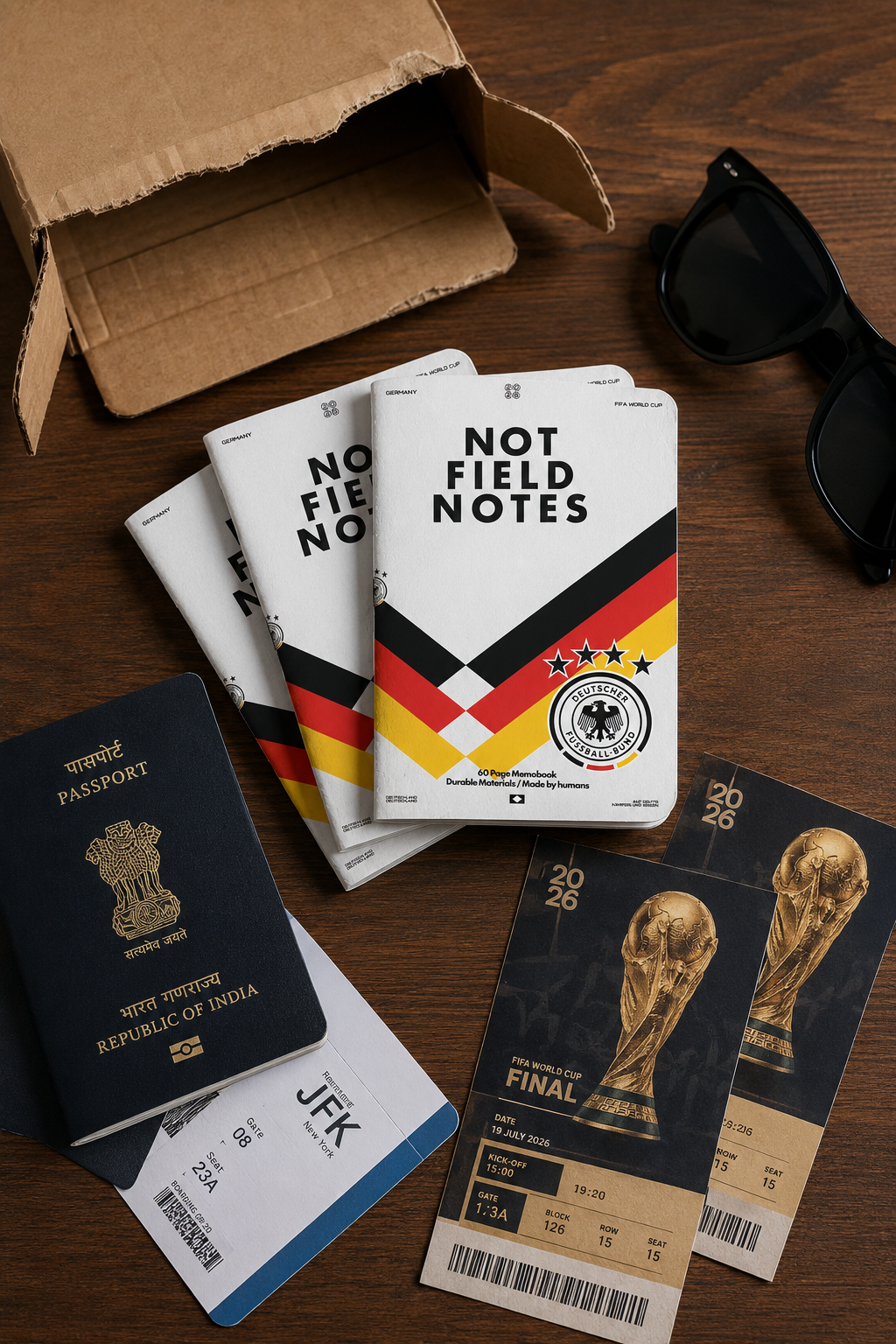 Football Rising Stars: 3 pocket notebooks Pack