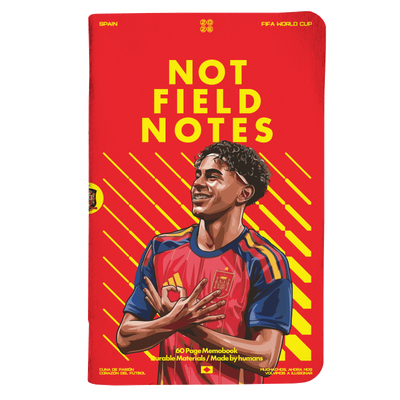 Spain notebook cover included in six-country World Cup 2026 bundle