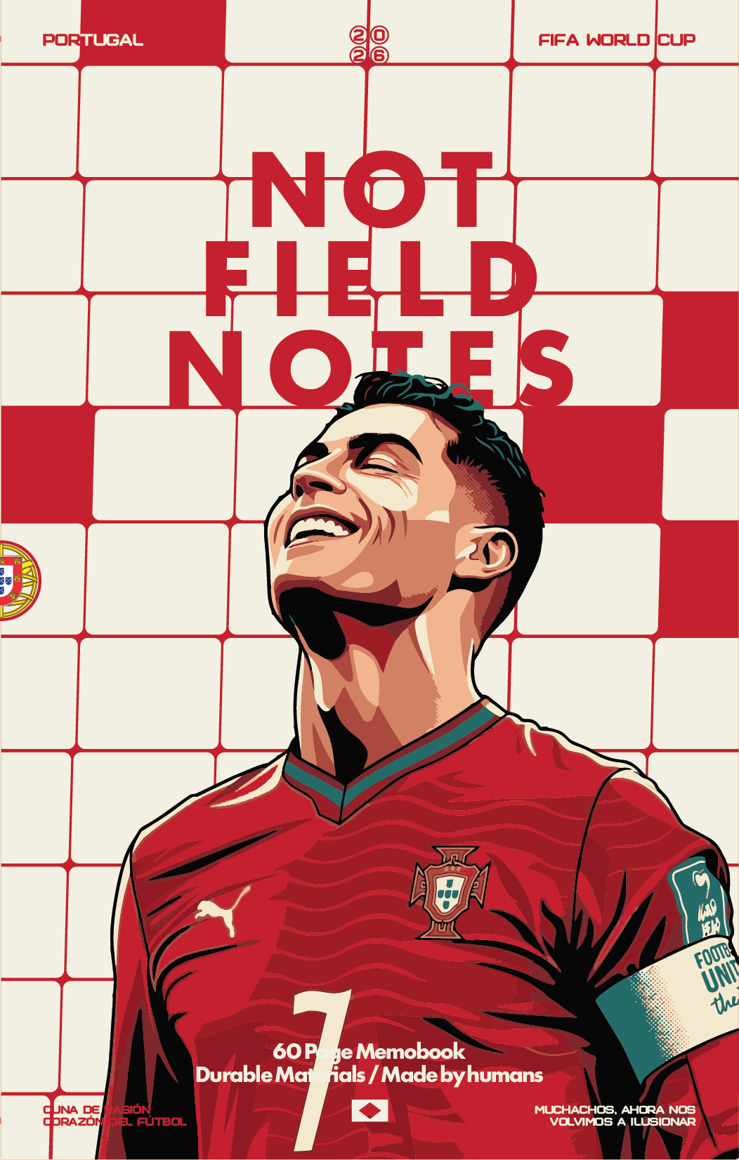 Portugal notebook cover