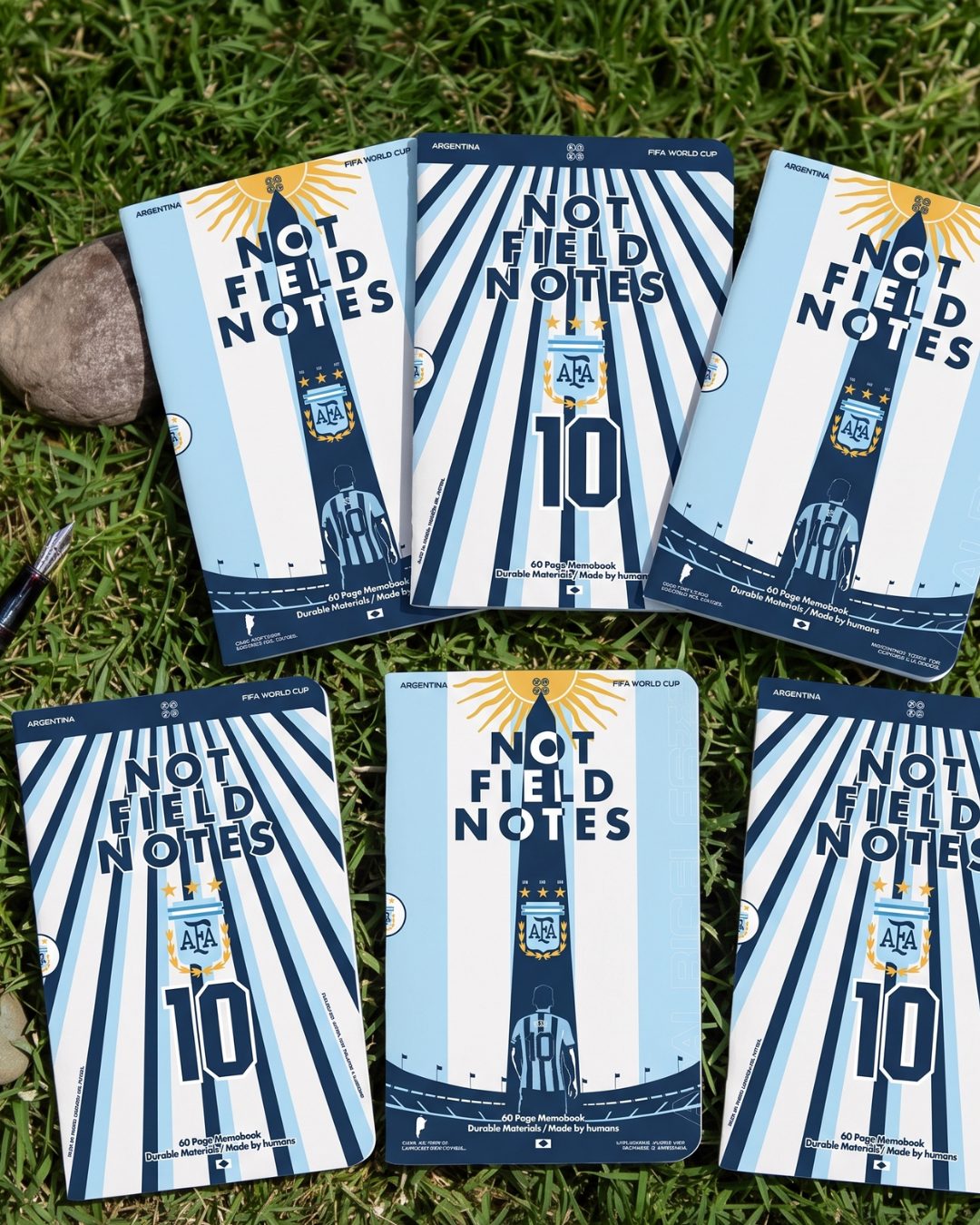 Messi Pack: 3 Notebooks