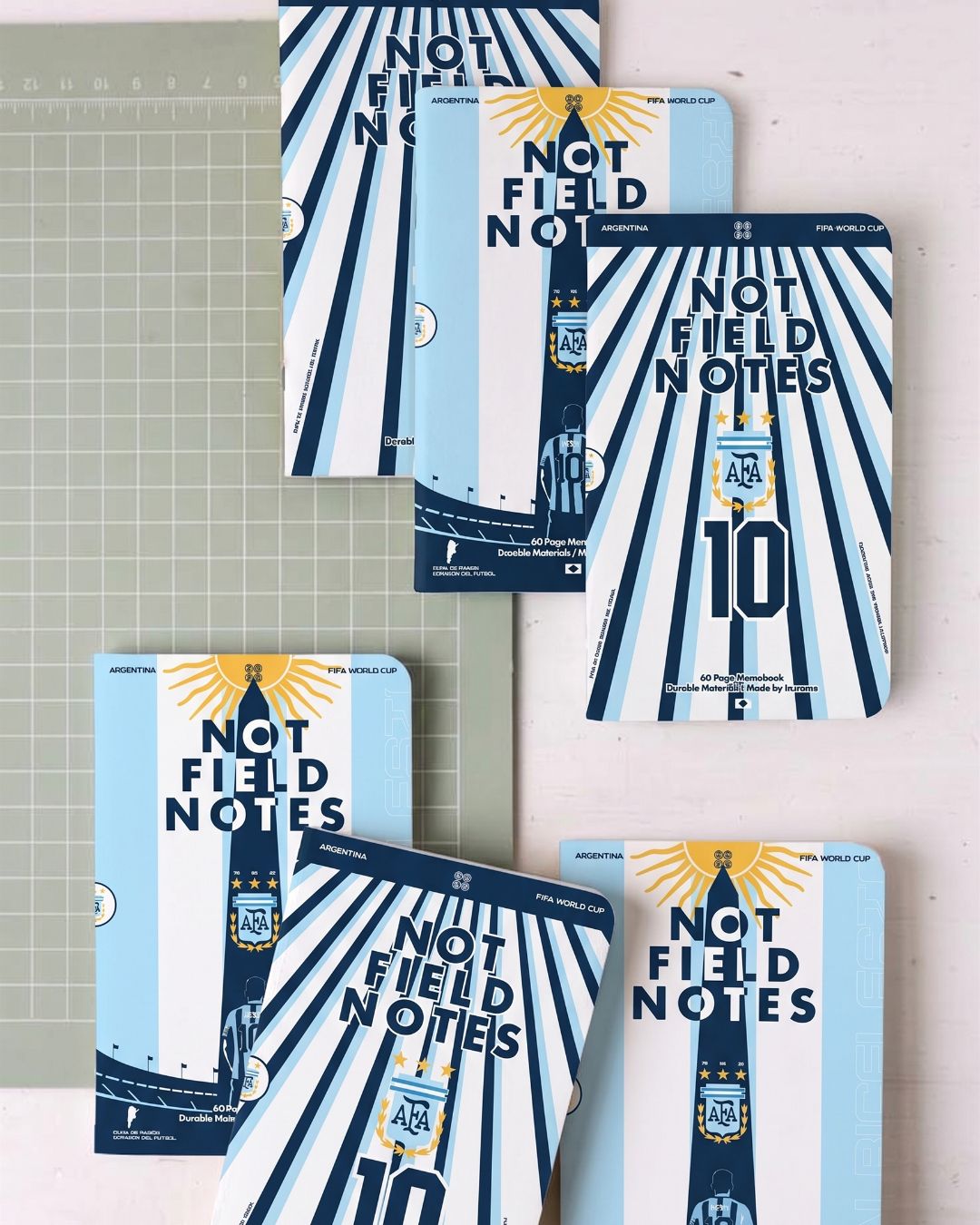 Messi Pack: 3 Notebooks