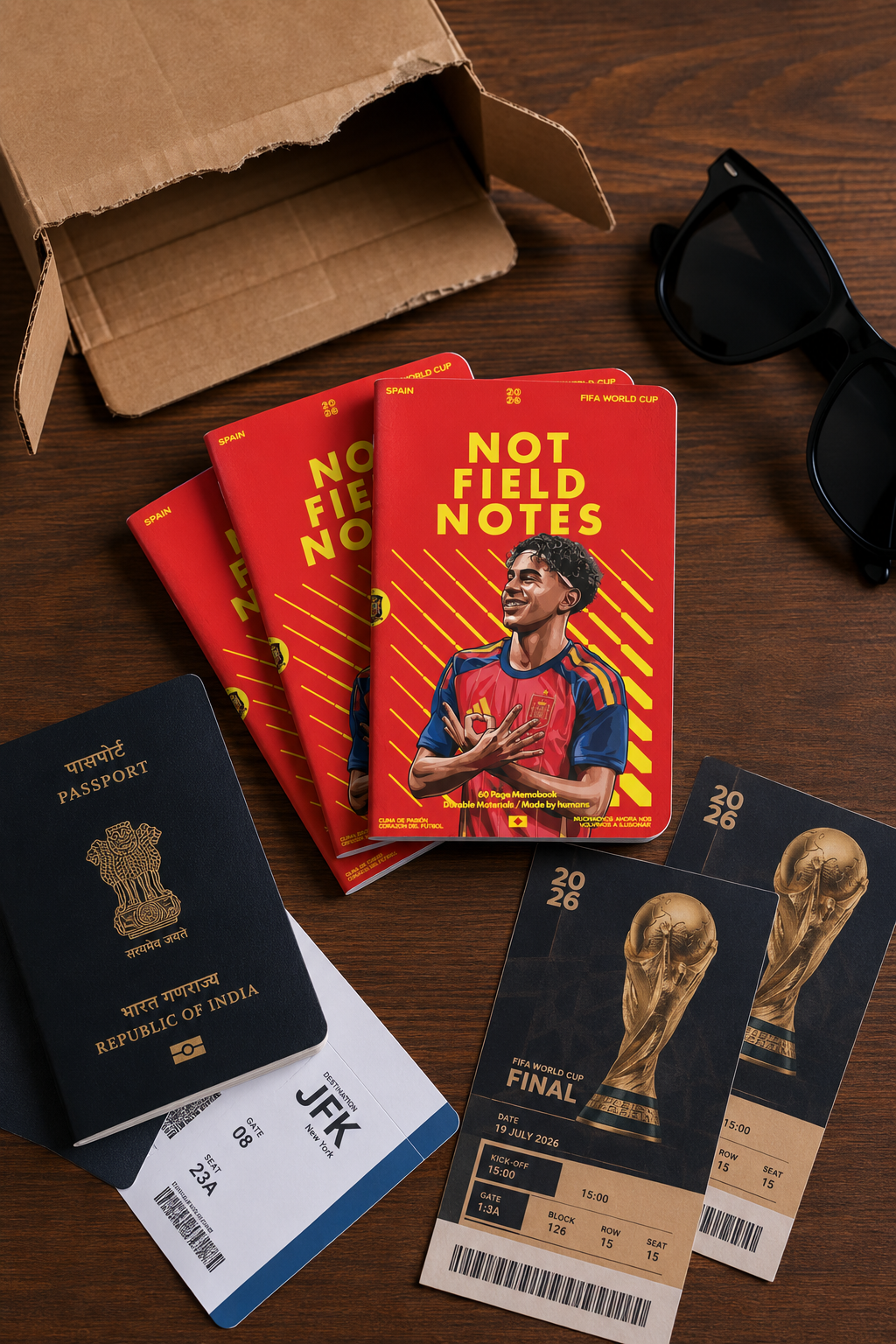 Football Rising Stars: 3 pocket notebooks Pack
